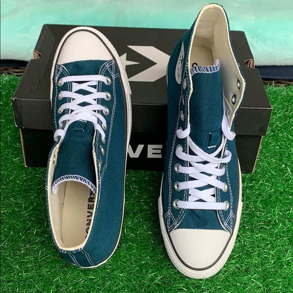 CONVERSE CTAS HI MIDNIGHT TURQUOISE MEN’S - Picture 7 of 16